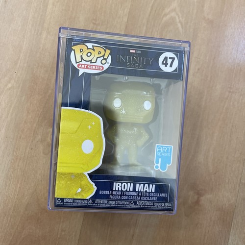Funko 2021 Pop! Art Series #47 Iron Man Marvel Infinity Saga - Picture 2 of 8