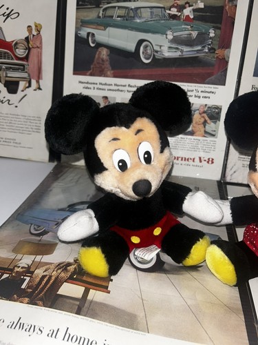 Vintage Disneyland Disney World Mickey und Minnie Mouse Plüschtiere - Bild 3 von 10