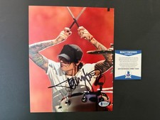 Tommy Lee Rare signed autographed classic Motley Crue 8x10 Photo Beckett BAS coa