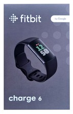 Fitbit Charge 6 Fitness-Tracker Obsidian/Aluminium Schwarz