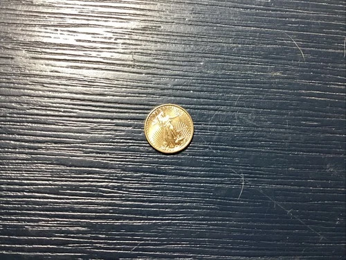 1997 $5 Dollar US American Gold Eagle 1/10 Ounce Pure Fine Gold Coin