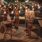 Garden Parasol Light Patio Umbrella Lights Solar Powered Outdoor