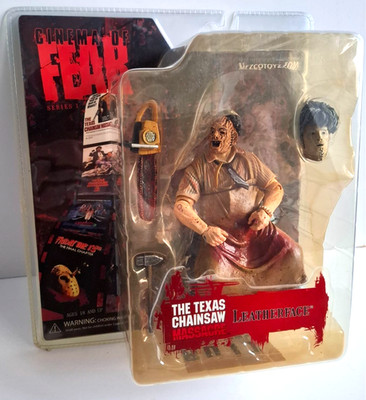 Neca McFarlane Mezco Cinema of Fear Texas Chainsaw Massacre Leatherface !