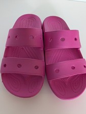 New Crocs Classic Crocs Sandal J2 Junior Fuchsia