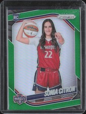 2025 Prizm Sonia Citron Green Prizm RC Rookie Image Variation