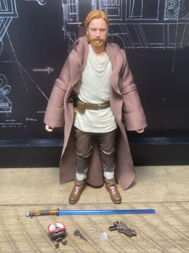 Hasbro OBI-WAN KENOBI #01 Wandering Jedi Star Wars The Black Series 2022 6 Zoll