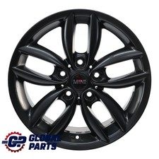 Wheel Rim Mini R60 R61 Alloy 17" 7J 5-Star Double Spoke - 124 Black 9803726
