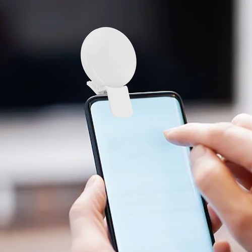 Three Dimming Modes Circular Fill Light for Mobile Phones Customizable Lighting - Picture 23 of 62