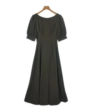 And Couture Dresses Dark Brown 36(Approx. S) 2200612177017