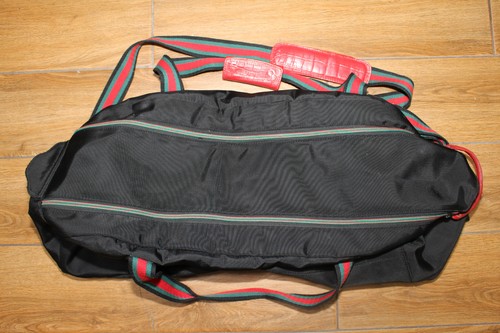 Crooks & Castles Duffle Bag Black/Red/Green - Used - Picture 4 of 7