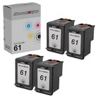 4 CH561WN CZARNY wkład atramentowy do drukarki HP 61 61 Deskjet 2544 3000 3050 3050a