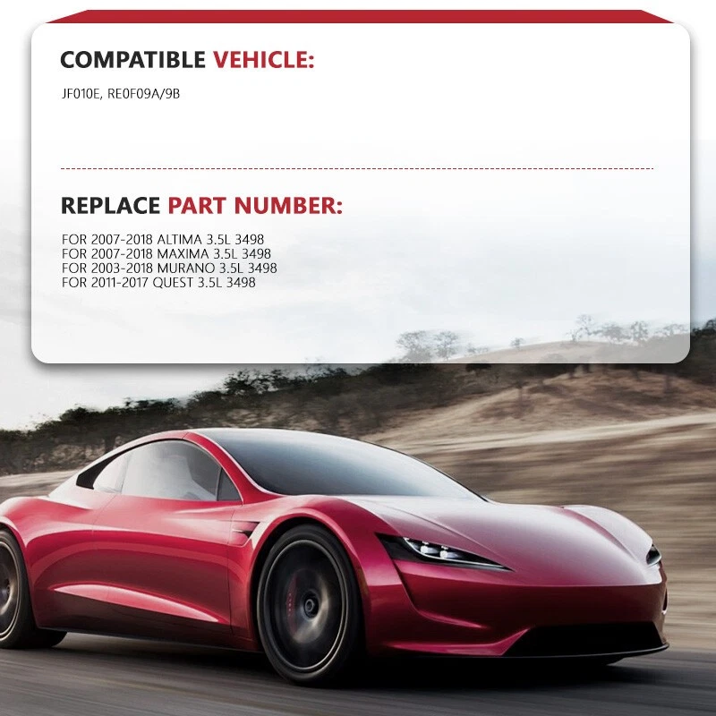 JF010E/RE0F09A/9B CVT Transmission Solenoid Kit Fit Altima Nissan Quest Murano Foto 2 de 4