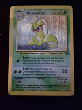 Pok mon TCG Victreebel Jungle Holo Card 14/64 Unlimited Rare, Near Mint Vintage