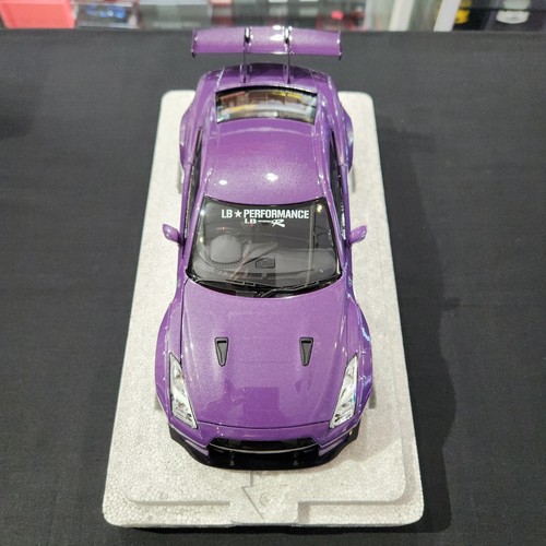 PGM 1/18 Nissan GT-R LBWK R35 Type I - Purple Carbon - Hobby Expo China 2025 - Picture 6 of 11