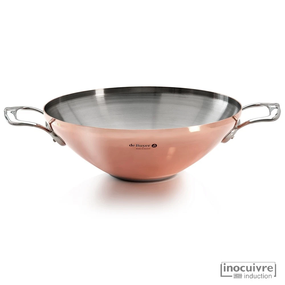 De Buyer - Copper Wok 32cm - Prima Matera