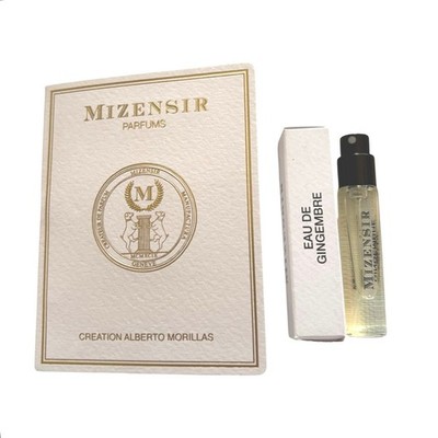 Mizensir Eau de Gingembre 8ml + For Your Love 2ml Set Niche Perfume Duo