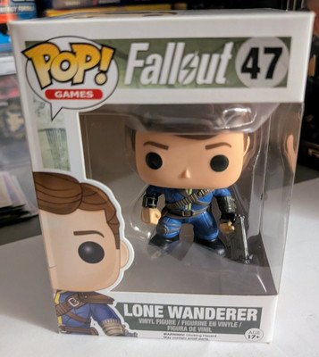 Funko Pop Games Fallout Lone Wanderer #47 & #48
