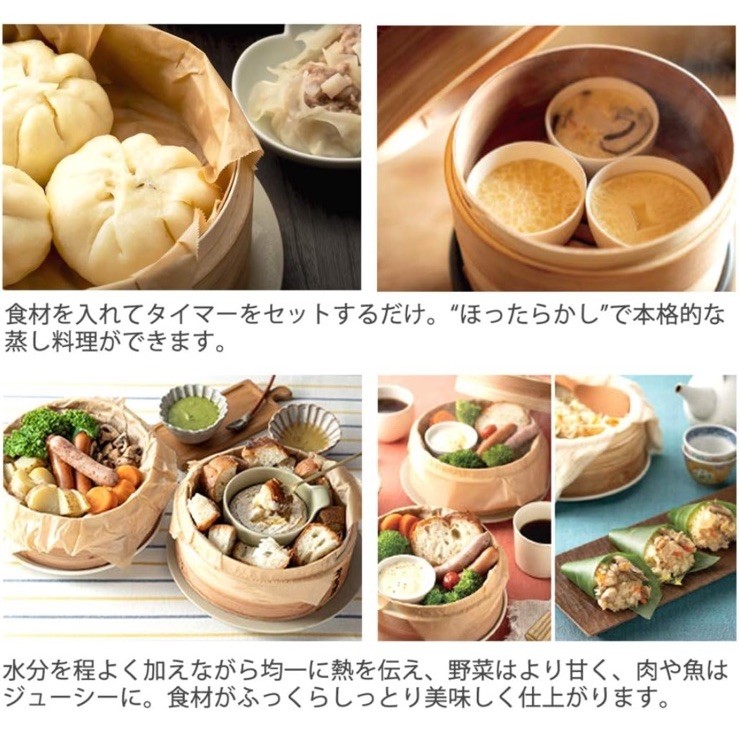 MK Seiko Steamer Two-Tier Set 21cm Electric Steamer 100V Japan