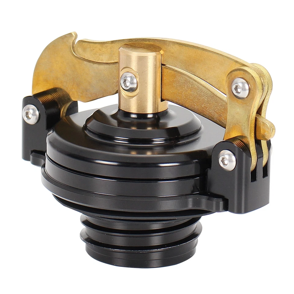 Fuel Gas Tank Cap For Harley Sportster 883/1200XL Touring Road King Softail Foto 4 de 4