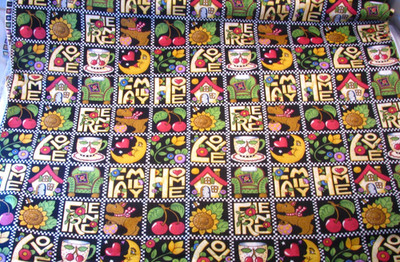 Mary Engelbreit Home Love Family Fabric VIP Cranston 2000 5 Yards Scottie Dog