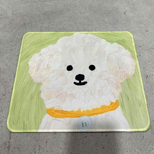 Cute Puppy Mousepad No Slip Rubber Lockedge Mousepad Computer Portable Mouse Mat - Afbeelding 8 van 14