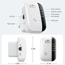 Wifi Extender Signal Booster up to 5000Sq.Ft and 55 Devices, Wifi Range Extender