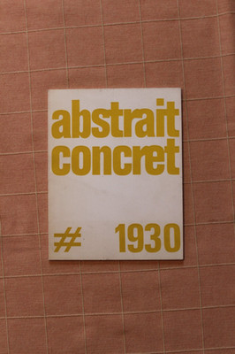 Abstrait concret 1930 - Galerie Weiller - 1970