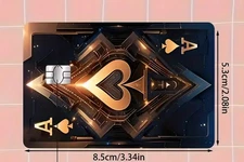 Ace Credit Card Sticker Skin Precut Small Chip Debit Bank