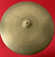 VIDEO Vintage 60 s 20 Zildjian Avedis Mini Cup Tall Stamp Ride Cymbal 2306g