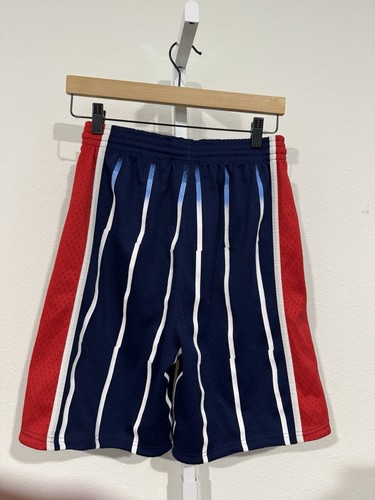 Pantalones Cortos Mitchell & Ness NBA Swingman Road Houston Rockets 96-97 Juvenil L - Imagen 8 de 8