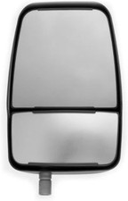 Velvac 714582 Mirror 6.5 inches W x 10.38 L x 2 H , black