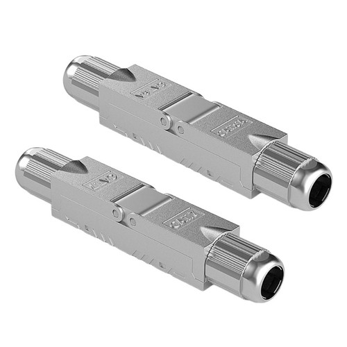 Tool Less Adapter Card Tool Less RJ45 Ethernet Cable Extender Adapter For Cat6A/Cat7 ...