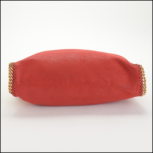 Bolso de hombro mediano Falabella RDC14651 STELLA MCCARTNEY rojo imitación cuero cepillado - Imagen 3 de 11