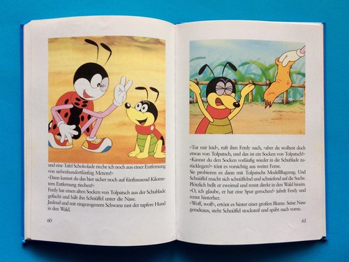 FERDY & FREUNDE Lese BUCH Comic TV Serie 80 Film FIGUR Marien KÄFER Lentz OVP 30 - Bild 4 von 10