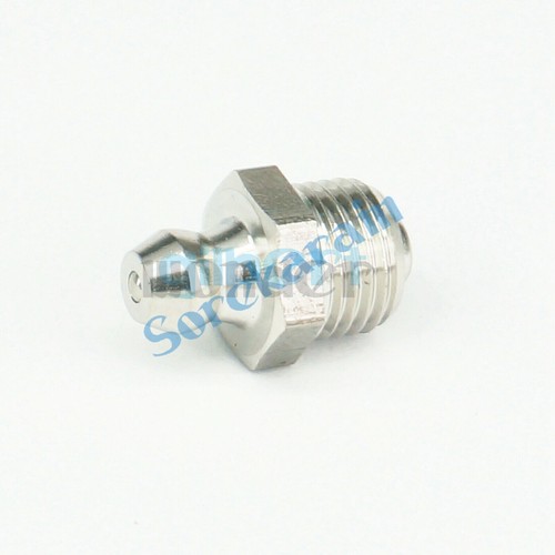(2) M5-M14 1/8" 1/4" BSP 304 Stainless Grease Zerk Nipple Fitting Grease Gun - Picture 13 of 38