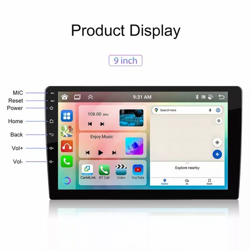 9" For BMW 5 Series E39 X5 E53 E38 96-04 Android 13 Car Stereo Carplay GPS SAT NAV 4+64G - Picture 16 of 21