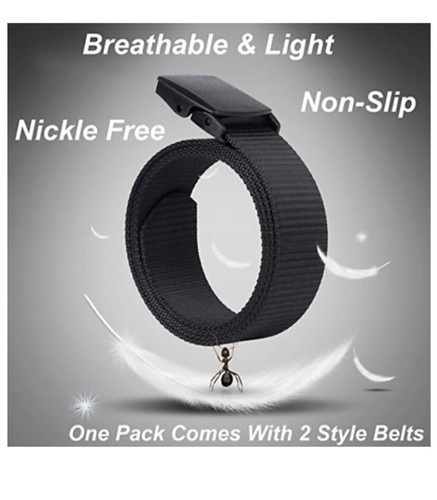 Nylon Military Tactical Men Belt Webbing Canvas Outdoor YKK Buckle Adjustable US - Picture 5 of 9