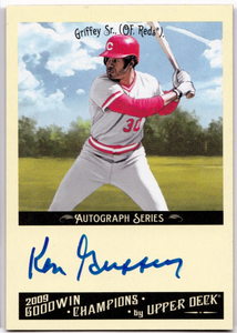 2009-Upper-Deck-Goodwin-Champions-Autograph-GY-Ken-Griffey-Sr-Auto-REDS