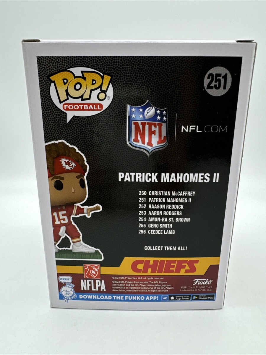 Funko POP! NFL Kansas City Chiefs- Patrick Mahomes II Figure