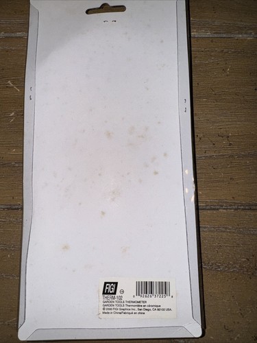 Figi Graphics Garden Tools Ceramic Thermometer - Picture 2 of 6
