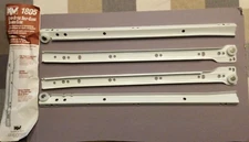 Knape & Vogt ~ 16 In. Euro-Style Self Close Drawer Slide ~ White