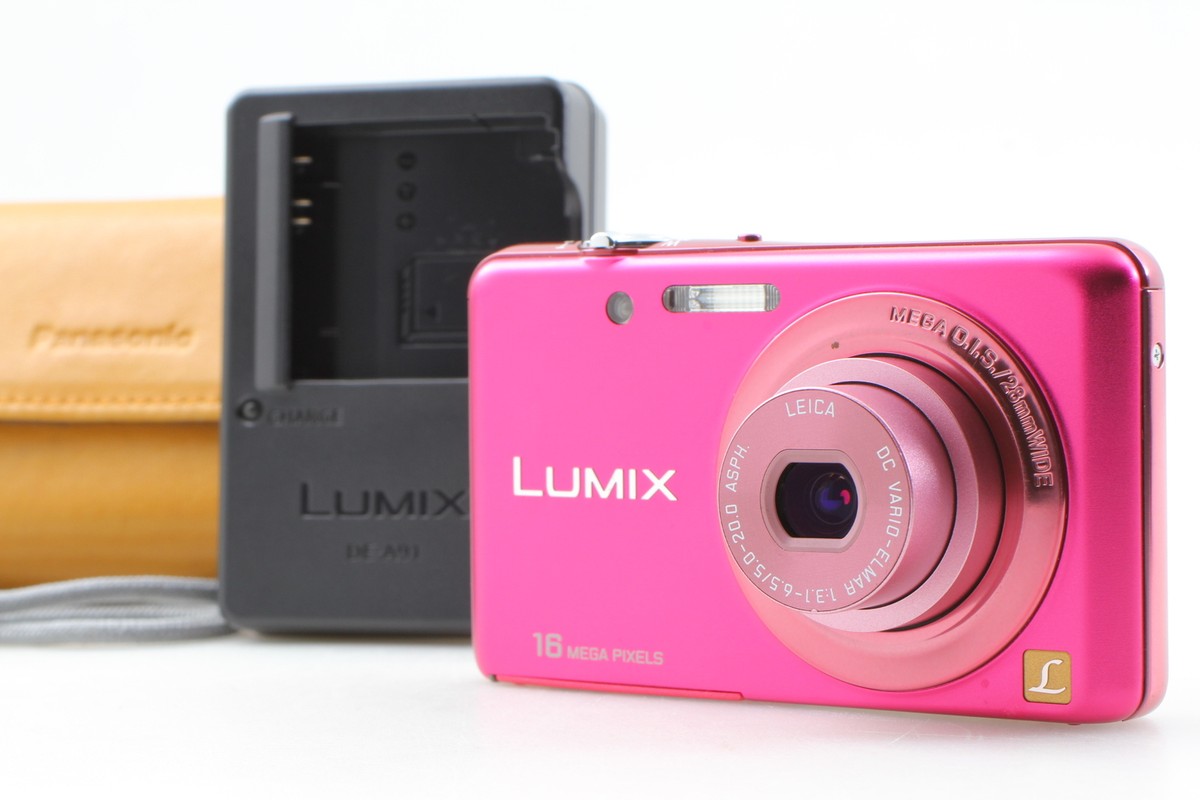 【極美品】Panasonic LUMIX DMC-FH7 ピンク　新品級☆ Near MINT w/ Case] Panasonic Lumix DMC-FH7 Pink Body Digital