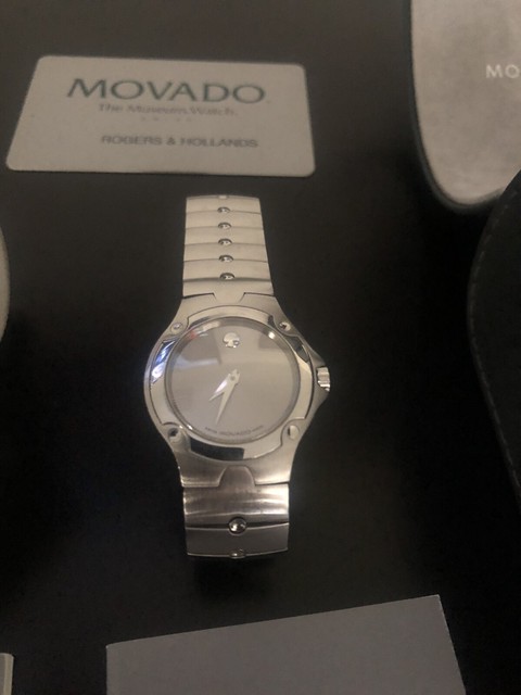 movado se sports edition mens watch
