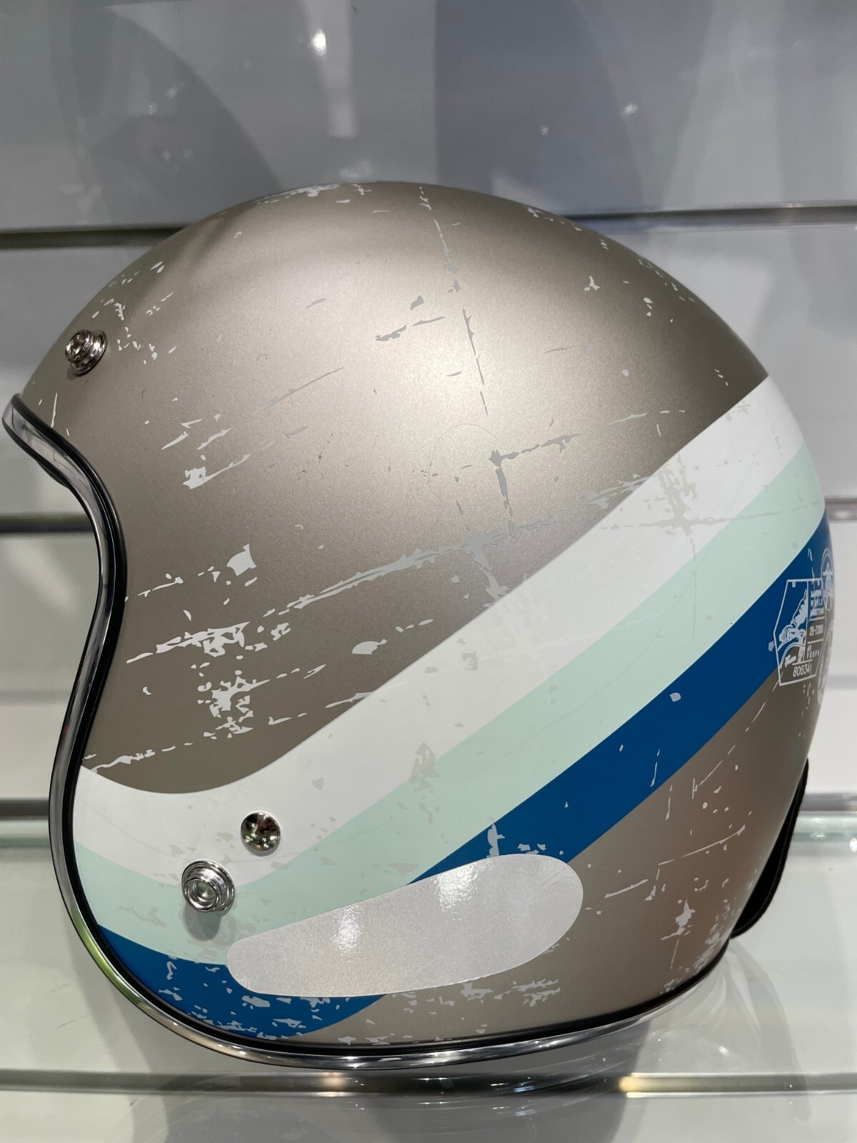 Casque Vespa Heritage gris XL idéal pour vos balades en ville
