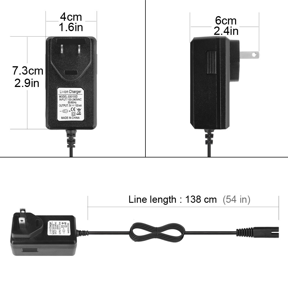 US 3V Waterpik Water Adapter Flosser Cordless Charger WP360 WP440W