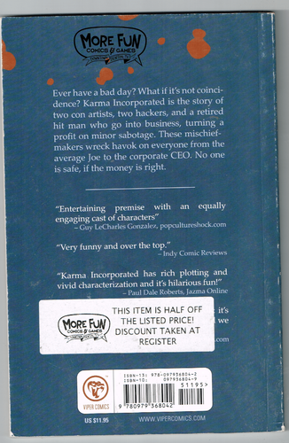 KARMA INCORPERATED: Poor Mr. Wilson (Volume 1) - Picture 2 of 2