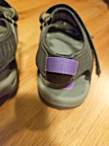 Teva - Tirra 4266 Sandals - Womens - Size 9 US - Black and Purple - Very Good - Picture 10 of 18