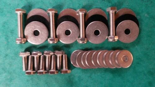 Volkswagen Beetle STAINLESS Running Board Fitting Bolts Kit VW Bug Split Oval - Picture 1 of 1