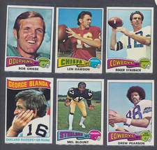 1975 Topps Singles ( 1-200) You Pick    ( Stars, Hall of Famers etc )