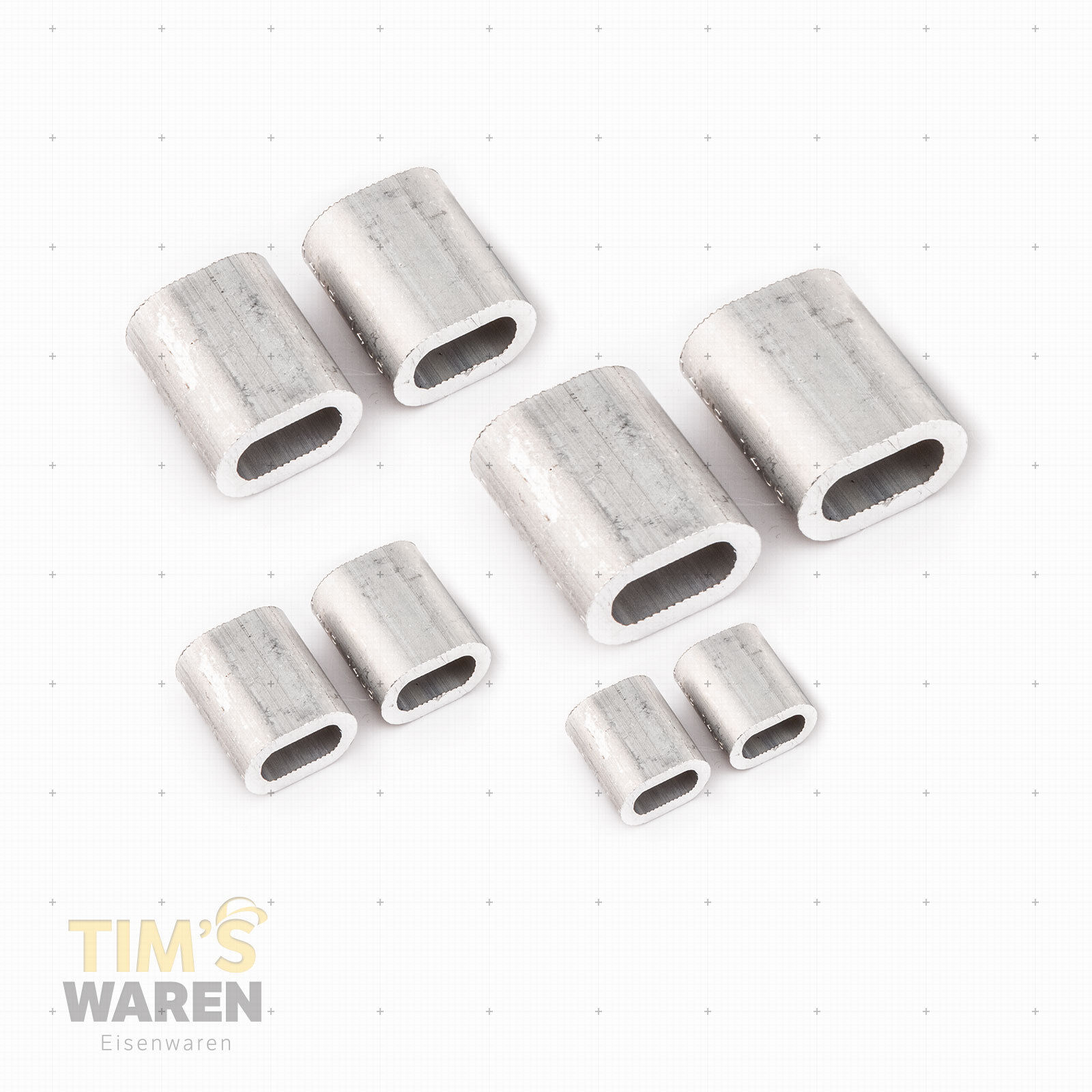 Aluminium Pressklemmen 10mm Alupressklemmen Seilklemme Stahlseil EN Presshülsen Aluminium Aluminium Aluminium Pressklemmen 10mm Alupressklemmen Seilklemme Stahlseil EN Presshülsen 0f7c8b